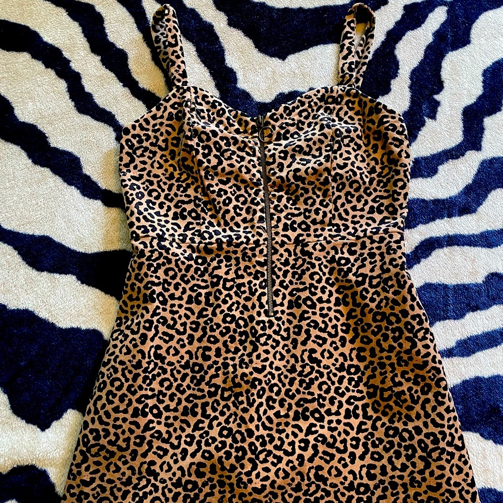 Wild fable cheetah leopard mini jumper